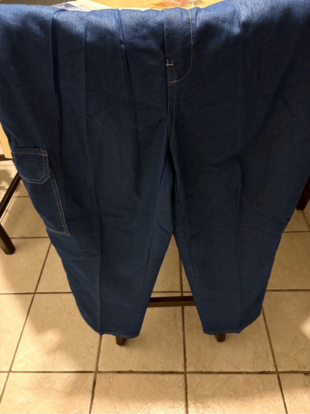 Genetic Denim Men's Cargo Pants in Dark Blue